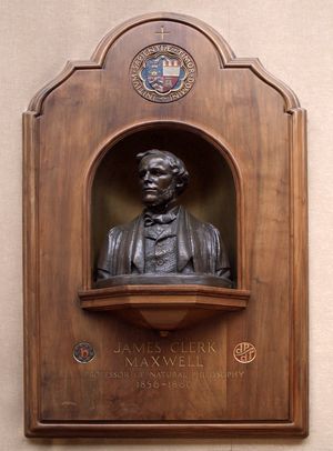 Maxwell's bust