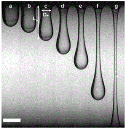 Viscoelastic drop